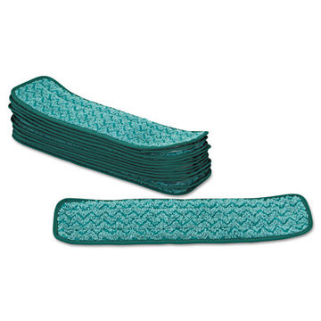 Rubbermaid® Commercial Microfiber Dust Pad, 18.5 X 5.5, Green freeshipping - TVN Wholesale